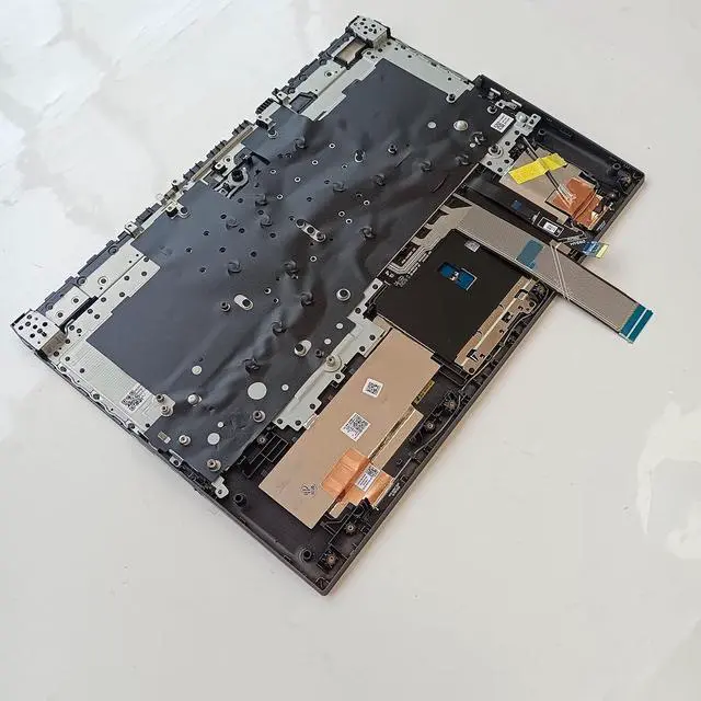 Alt view image 4 of 7 - Replacement Laptop Upper Case Palmrest RGB Backlit Keyboard Touchpad Assembly Part for Lenovo Legion 5 Pro 16 5CB1H18356 5CB1H18382 5CB1F37738 5CB1F38518