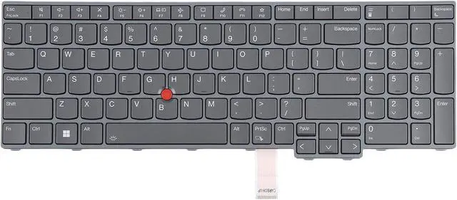 Alt view image 2 of 5 - Replacement Keyboards US Version Backlit Laptop Keyboard with Pointing for Lenovo ThinkPad P16 Gen 1 P16 Gen 2 21D6 21D7 21FB 21FA