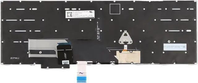 Alt view image 3 of 5 - Replacement Keyboards US Version Backlit Laptop Keyboard with Pointing for Lenovo ThinkPad P16 Gen 1 P16 Gen 2 21D6 21D7 21FB 21FA