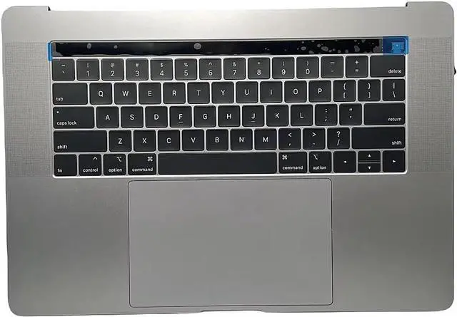 Main image of A1990 Top case Keyboard Replacement for MacBook Pro (15-inch, 2018-2019) 661-13163, 661-13164, 661-10345, 661-10347 (Genuine) (Space Gray)