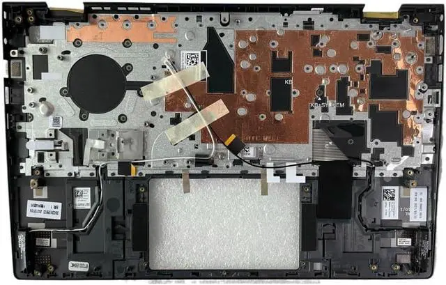Alt view image 2 of 3 - New for Vostro 14 5410 V5415 Laptop Upper Case Keyboard Cover Plamrest C Lid W/O Backlight US 07XR80 7XR80