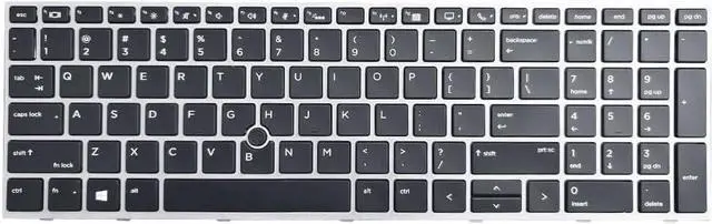 Main image of New Replacement Keyboard Compatible with HP ZBOOK 15 G5 G6 17 G5 G6 L29635-001 L12765-001 L28407-001 with Backlit with Pointer