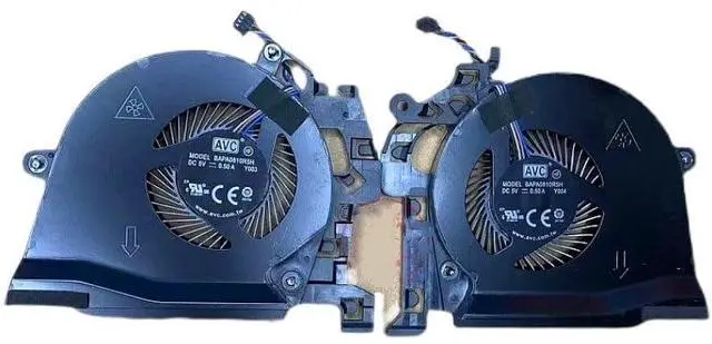Main image of New Laptop CPU GPU Cooling Fan for HP ZBook Studio 15 G5 G6 L30894-001 L30895-001 L72277-001 Easy to Repair(CPU and GPU Fan)