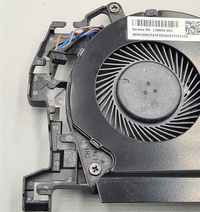 Alt view image 3 of 6 - New Laptop CPU GPU Cooling Fan for HP ZBook Studio 15 G5 G6 L30894-001 L30895-001 L72277-001 Easy to Repair(CPU and GPU Fan)