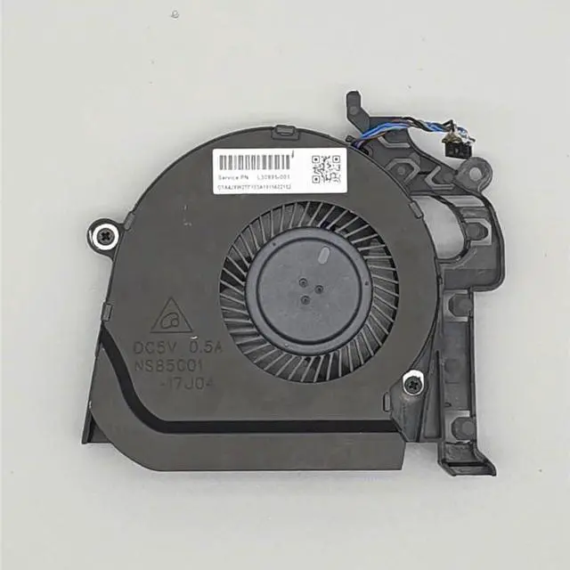 Alt view image 4 of 6 - New Laptop CPU GPU Cooling Fan for HP ZBook Studio 15 G5 G6 L30894-001 L30895-001 L72277-001 Easy to Repair(CPU and GPU Fan)