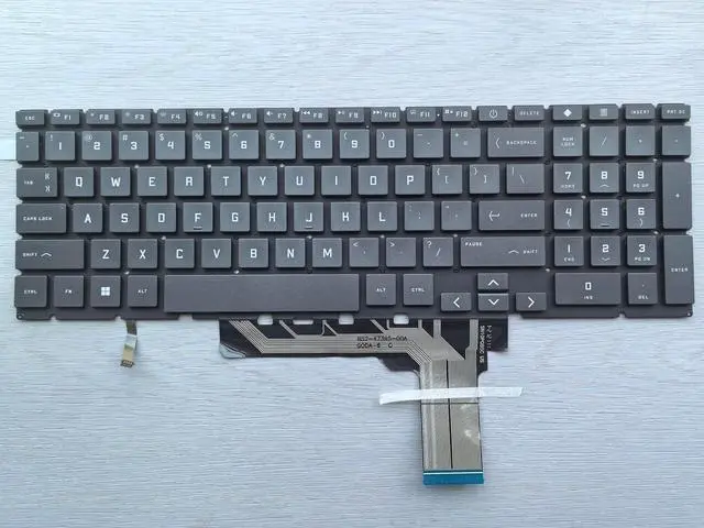 Main image of Original New for HP Victus 15 15-FB 15-fb2063dx 15.6" Gaming Laptop US Backlit Laptop Grey Keyboard