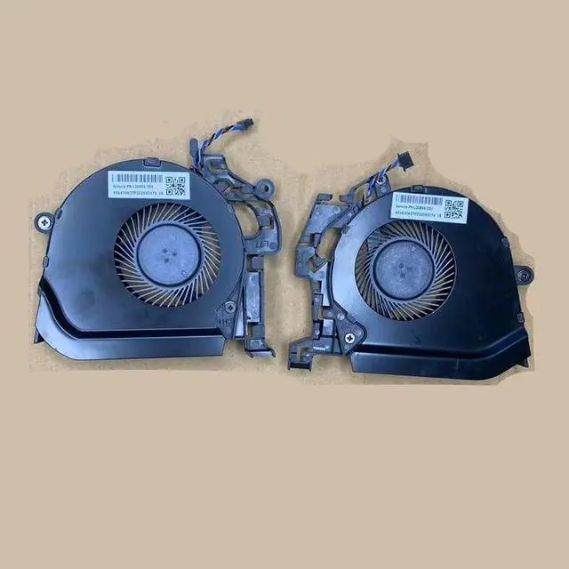Alt view image 2 of 6 - New Laptop CPU GPU Cooling Fan for HP ZBook Studio 15 G5 G6 L30894-001 L30895-001 L72277-001 Easy to Repair(CPU and GPU Fan)