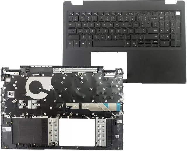 Alt view image 7 of 7 - New Replacement for Dell Latitude 3510 E3510 Palmrest Upper Case No-Backlit Keyboard Laptop Assembly Part JYG4Y 0JYG4Y Black