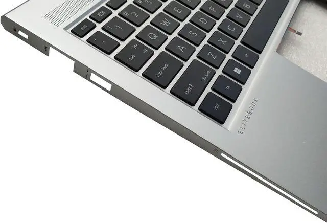 Alt view image 3 of 4 - Laptop Replacement Keyboard Compatible for HP Elitebook 640 G10 US Layout with Palmrest Upper Cover Backlit N45429-001 JER4BX8TTATP40