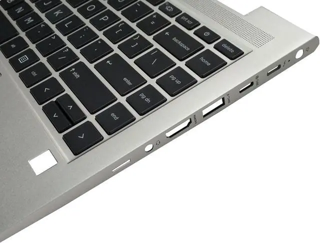 Alt view image 2 of 4 - Laptop Replacement Keyboard Compatible for HP Elitebook 640 G10 US Layout with Palmrest Upper Cover Backlit N45429-001 JER4BX8TTATP40