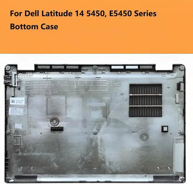 Alt view image 2 of 5 - D8C38, 0D8C38 Replacement Bottom Case for Dell Latitude 14 5450, E5450 Series, Gray Lower Cover