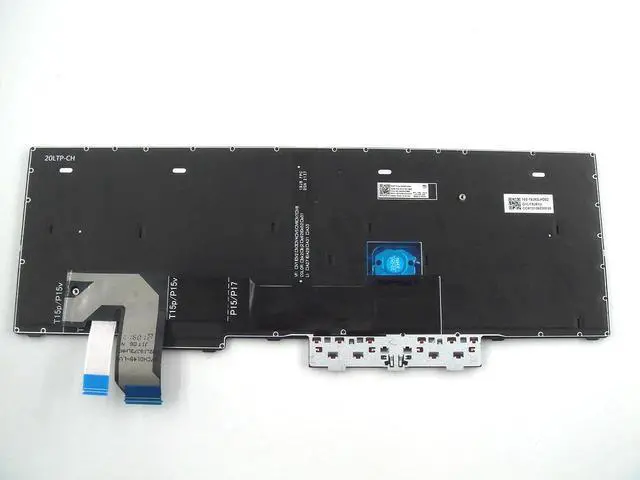 Alt view image 2 of 3 - Parts for Lenovo ThinkPad P15v Gen 1 2 3 Keyboard US-English Backlit 5N20X22880