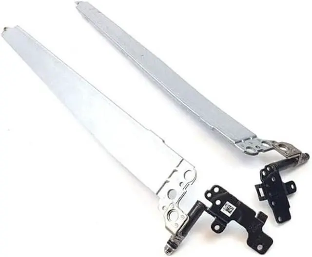 Alt view image 4 of 4 - Silver LCD Back Cover Top Rear Lid Case & Front Bezel Trim & Screen Hinges Hinge Pair Bracket Kit Compatible with DELL Inspiron 15 5593 5594 P90F