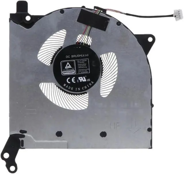 Alt view image 6 of 6 - Laptop Parts Laptop CPU Cooling Fan Cooler Notebook PC for AVC Model BAPA0909R1HY001 BAPA0909R1HY002 DC10V(GPU Fan 10V)