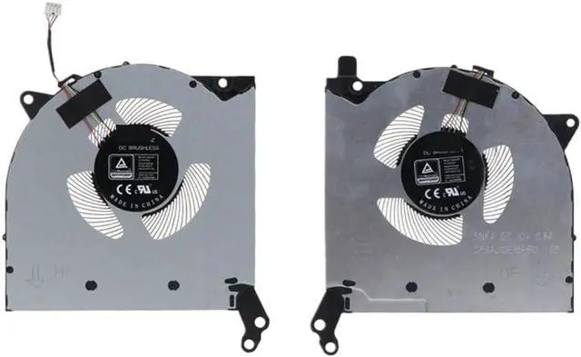 Alt view image 2 of 6 - Laptop Parts Laptop CPU Cooling Fan Cooler Notebook PC for AVC Model BAPA0909R1HY001 BAPA0909R1HY002 DC10V(GPU Fan 10V)