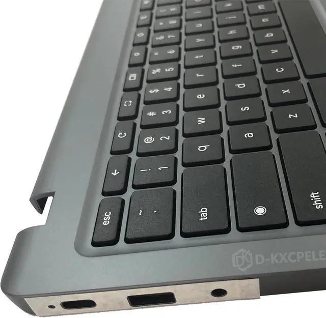 Alt view image 3 of 7 - Replacement for Lenovo 14e Chromebook Gen3 Gen 3 82W6 82W7 Laptop Upper Top Cover Case Palmrest Not-Backlit US Keyboard Touchpad Assembly Part 5M11H61770 5M11H61768