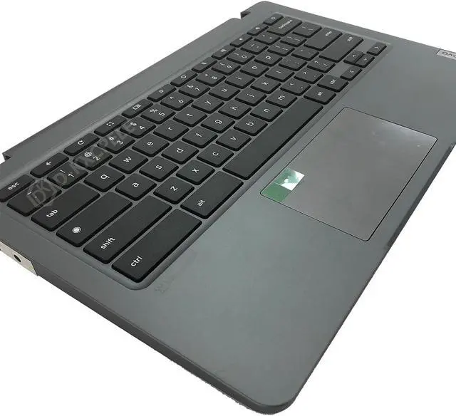 Alt view image 5 of 7 - Replacement for Lenovo 14e Chromebook Gen3 Gen 3 82W6 82W7 Laptop Upper Top Cover Case Palmrest Not-Backlit US Keyboard Touchpad Assembly Part 5M11H61770 5M11H61768
