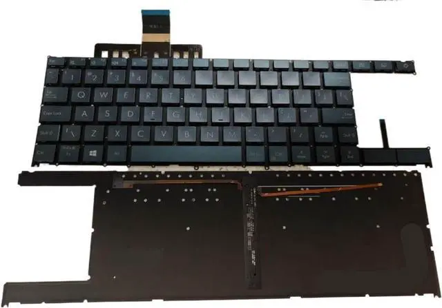 Main image of US Backlit Keyboard Compatible with ZenBook Duo UX481 UX481FA UX481FAY UX481FL UX481FLY(5 pcs)