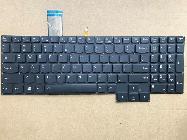 Main image of Original New Keyboard for Lenovo Legion 5 Pro 16IAH7 16" Gaming Laptop US Backlit (White Backlit)