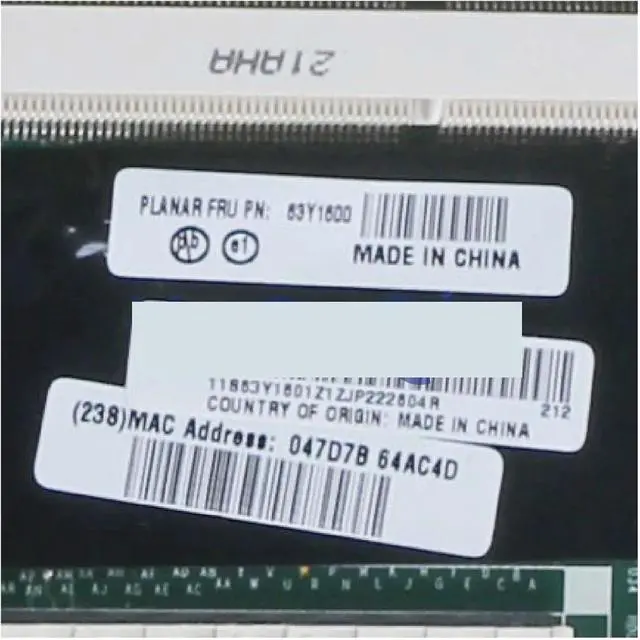 Alt view image 3 of 4 - Laptop Motherboard for LENOV Thin-kPad Edge 15 E50 Mainboard 63Y1600 63Y2138 DAGC6AMB8H0 HM55