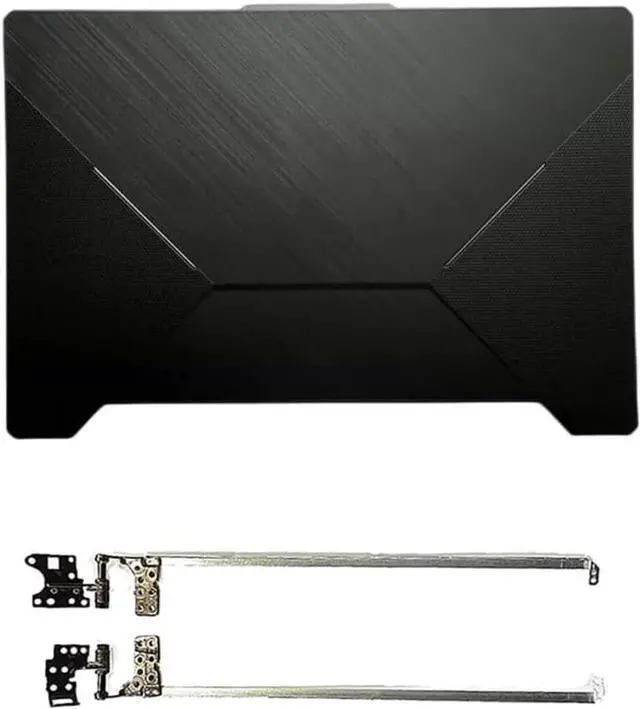 Main image of Black LCD Back Cover Top Rear Lid Case & Screen Hinge Set Compatible with Asus TUF Gaming 8 F17 FX706 FX706U FX706II FX706LI FX706HF FX706HC 17inch Laptop Series