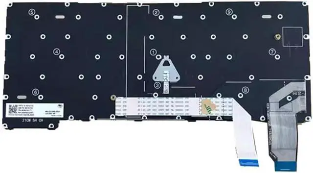 Alt view image 3 of 3 - New Compatible 5N21A21845 US Backlit Keyboard for ThinkPad X13 Gen2 20WK 20WL 20XH 20XJ Laptop 5N21A21919 5N21A21771