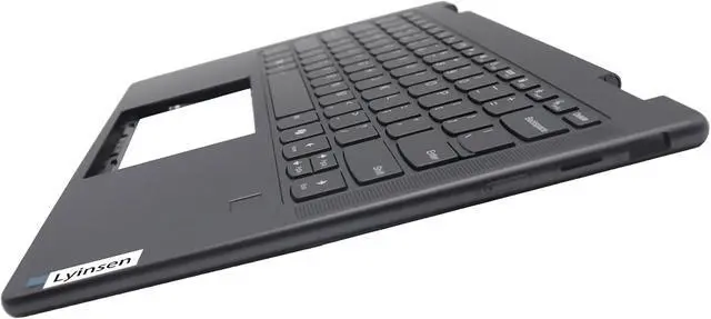 Alt view image 6 of 7 - Replacement for Lenovo Yoga 7 14IML9 2-in-1 Laptop Upper Case Palmrest Keyboard Assembly Part 14" 5CB1N97636 Top Cover Grey