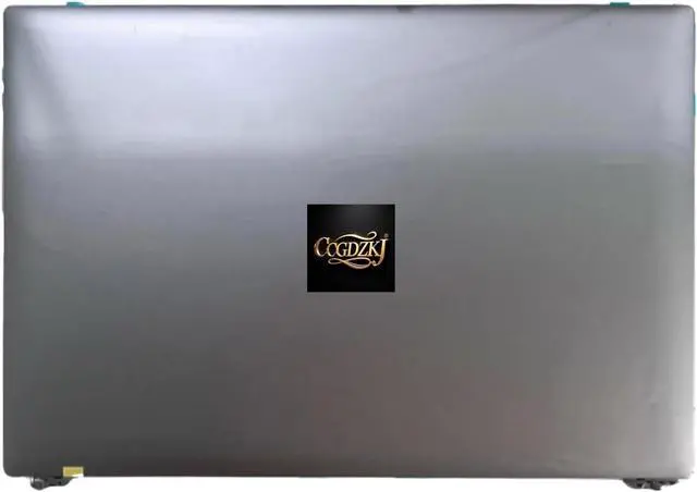 Main image of WVV3F 0WVV3F Replacement LCD Back Cover with Hinges for Dell Precision 5680, M5680 Laptop, Gray Top Lid