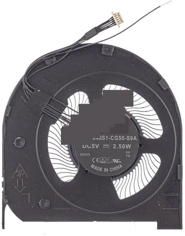 Main image of Laptop CPU Cooling Fan for Lenovo for Thinkpad T490S T495S T14S Series EG50040S1-CG50-S9A DC5V 2.5W Easy to Replace