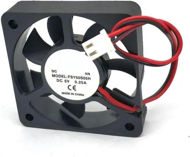 Alt view image 5 of 5 - Laptop Parts FSY50S05H 50 * 50 * 10MM 5V Cooling Fan 2wire YY5010H05S FSY50S05M(FSY50S05m)