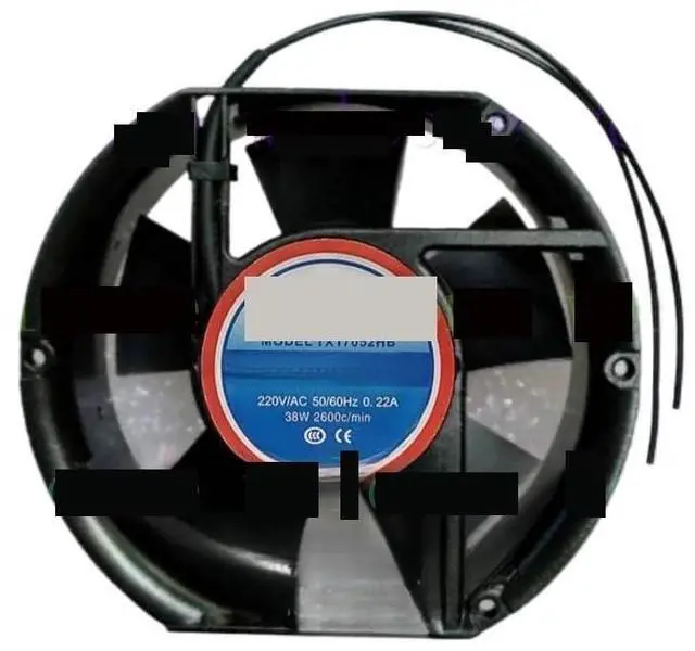 Main image of 1 piece for TX Tong Xin Fan TX17052HB AC 220V 17CM 17052 2-Wire, Aluminum Frame Easy to Replace