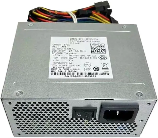 Alt view image 3 of 4 - SFXA5201A 200W PSU for 8632N 8832N 8664N Switching PSU Hard Disk Video Rcorder Power Supply