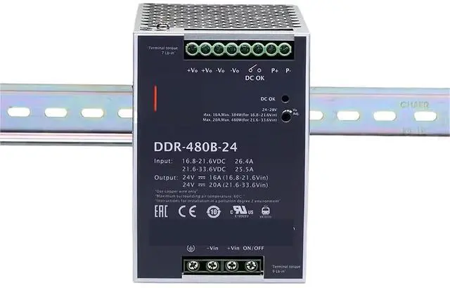Main image of 1pcs DCDC Switching Power Supply DDR-480B/480C/480D 480W DC 12V24V48V 110V Revolution DDR-480B DDR-480C DDR-480D(DDR-480C-48,480W)