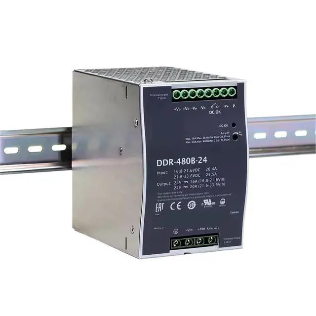 Alt view image 2 of 4 - 1pcs DCDC Switching Power Supply DDR-480B/480C/480D 480W DC 12V24V48V 110V Revolution DDR-480B DDR-480C DDR-480D(DDR-480C-48,480W)