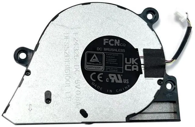 Alt view image 2 of 2 - ZAHARA Laptop 5V 0.8A Cooling Fan Replacement for ASUS ROG Zephyrus G14 GA403 GA403UI GA403UV GA403UU GA403UI F24325 DFS52B13161001 DQ5D564A002