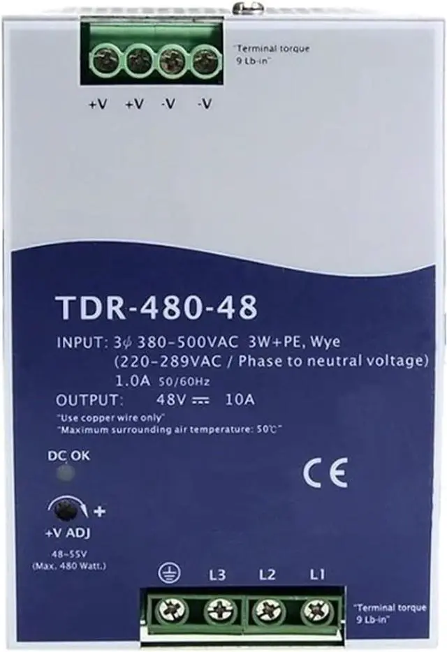 Main image of Switching Power Supply TDR-480-24 TDR-480-48 480W(TDR-480-24)