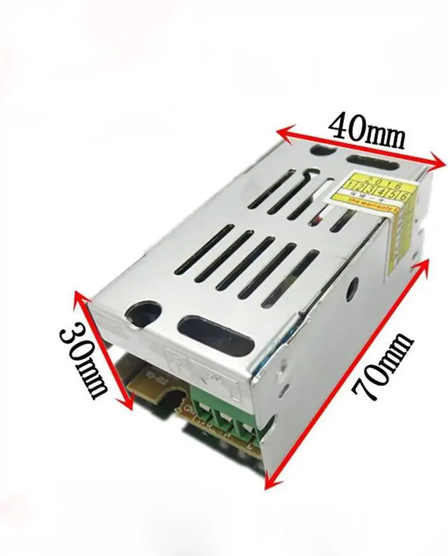 Alt view image 2 of 4 - 18W 1.5A 12VDC Output 110/220VAC Input LED Drive Switching Power Supply Regulated AC Display