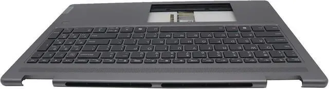 Alt view image 5 of 6 - 5CB1N96986 Replacement for Lenovo Yoga 716AHP9 2-in-1 Laptop Upper Top Cover Case Palmrest Backlit US Keyboard Assembly Part
