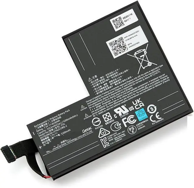 Alt view image 3 of 6 - F7A 8.8V 5200mah Li-Polymer Battery for Steam for Deck Handheld Gamepad Controller Rechargeable Batteries Accessories