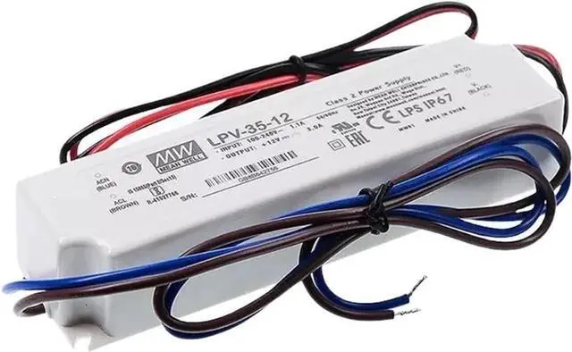 Alt view image 3 of 4 - LPV-35 LPV-35-5 LPV-35-12 LPV-35-15 LPV-35-24 LPV-35-36 35W Single Output Switching Power Supply(LPV-35-24)