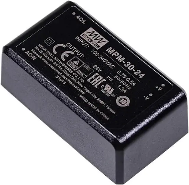 Main image of MPM-30 Switching Power Supply 30W 3.3/5/12/15/24V Output Medical Power Module(MPM-30-24V)