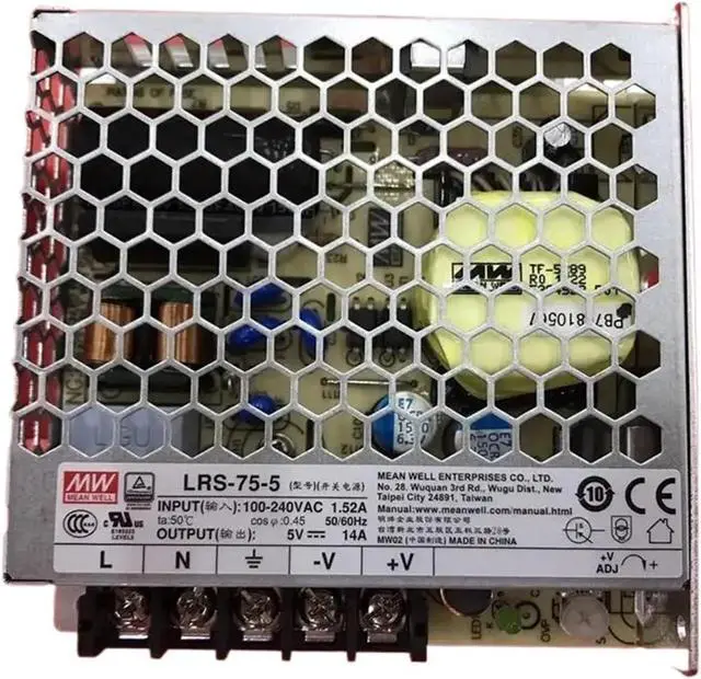 Alt view image 2 of 3 - LRS-75 LRS-75-5 LRS-75-12 LRS-75-15 LRS-75-24 LRS-75-36 LRS-75-48 75W Single Output Switching Power Supply(LRS-75-15)