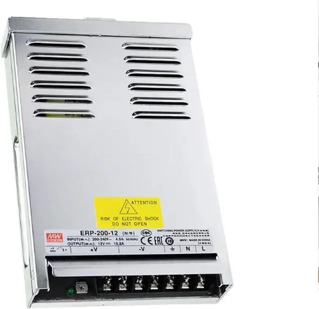 Alt view image 3 of 6 - ERP-200 Series ERP ERP-200-12 ERP-200-24 200W Single Output Switching Power Supply Switching Power Supply(ERP-200-24)
