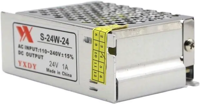 Alt view image 2 of 6 - DC 5V 12V 24V LED Power Supply 5A 10A 20A 30A Switch Adapter for 5050 3528 WS2812B WS2801 SK6812 APA102 LED Strip(DC24V 2A)