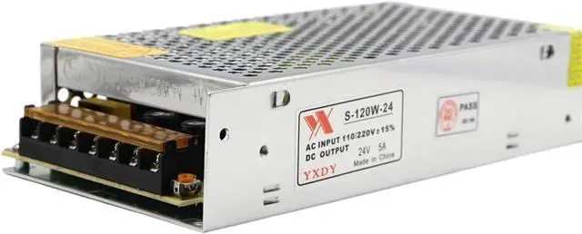 Alt view image 3 of 6 - DC 5V 12V 24V LED Power Supply 5A 10A 20A 30A Switch Adapter for 5050 3528 WS2812B WS2801 SK6812 APA102 LED Strip(DC24V 2A)