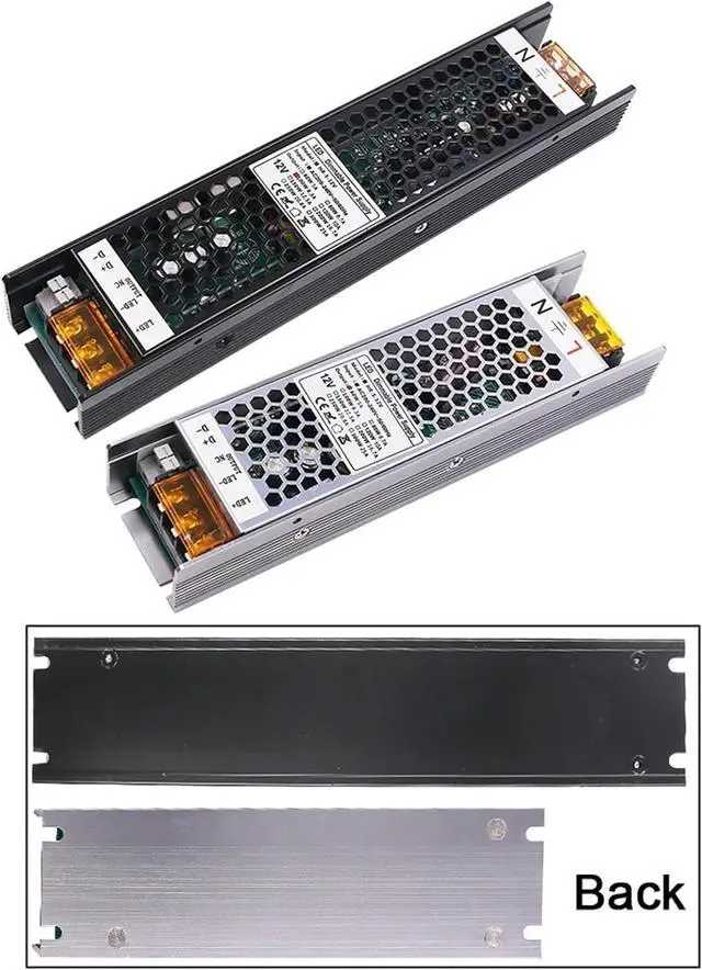 Alt view image 4 of 6 - Dimmable Power Supply Switching Light AC 220V to DC 12V 24V Ultra Thin Power Adapter(12V_150W)