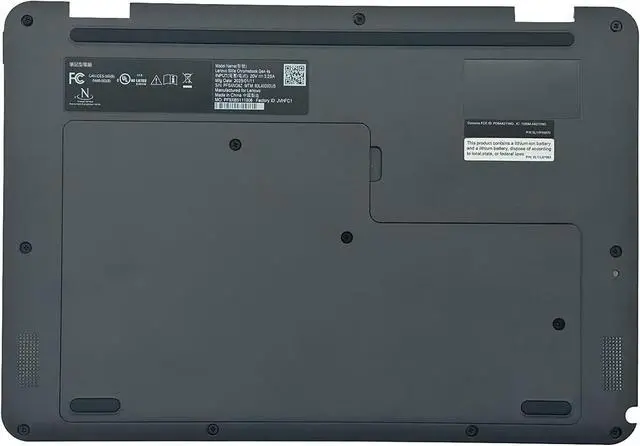 Main image of Replacement Bottom Case for Lenovo 500e Chromebook Gen 4s Series Laptop Lower Cover Case 5CB1M21704