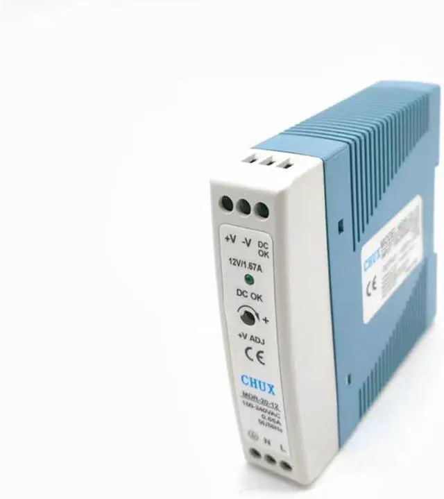 Alt view image 6 of 6 - MDR 10W 20W 40W 60W 100W Industry Switching Power Supply DIN Rail 12V 24V for CCTV Led Light SMPS(12V,10W)