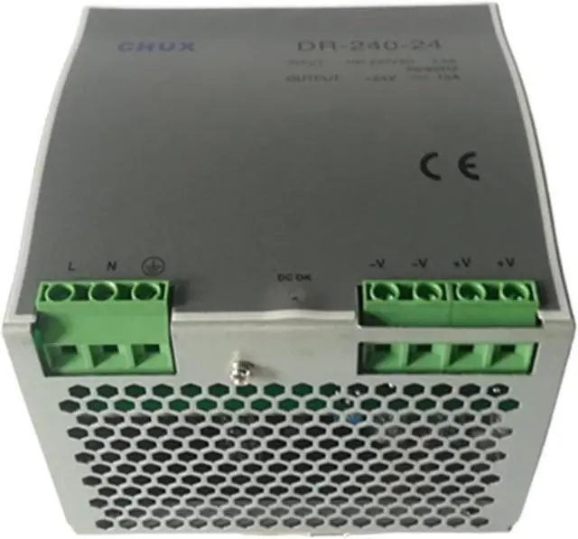 Alt view image 4 of 4 - 240W Din Rail Power Supply 24V 10A Ac Converter DR-240-24 SMPS Switching Power Supplier for CCTV led Light