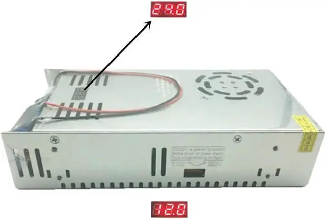 Alt view image 4 of 5 - 360W Adjustable Switching Power Supply with Digital Display for Industry LED 12V 5V 24V 36V 48V 60V 90V SPMS(0-90V 4A)